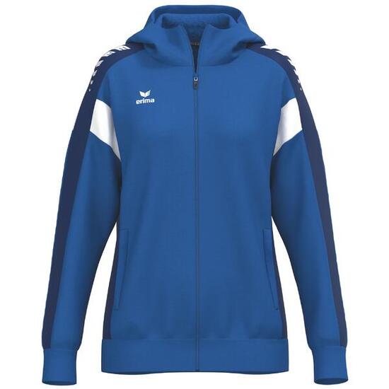 Veste d'entraînement à capuche Erima Celebrate 125 bleu