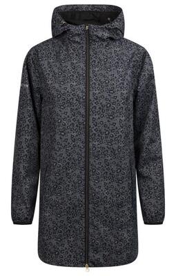 Trespass parched - dames regenjas met zwarte print