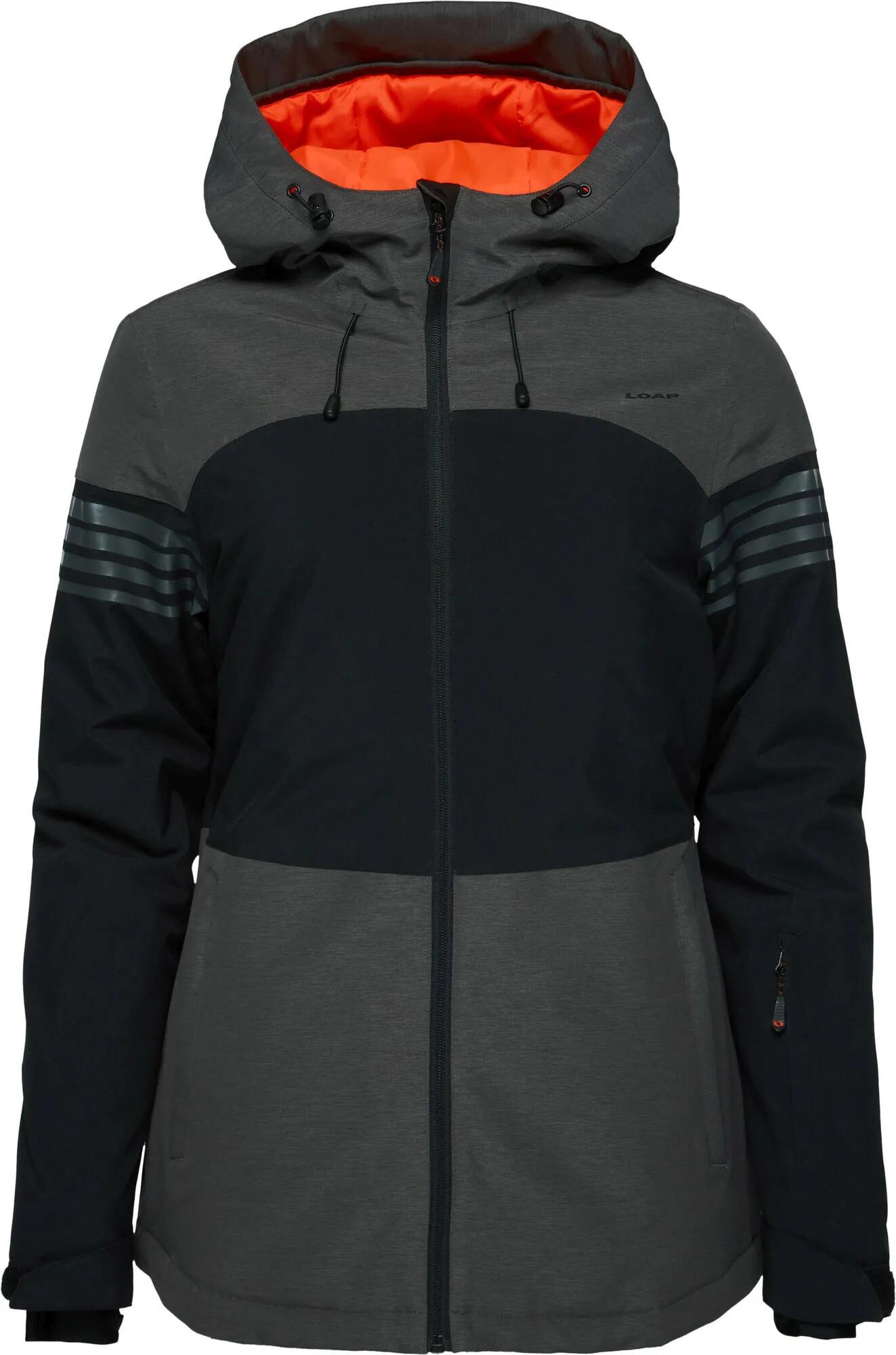 Jachetă de schi damă Loap Lawela Black-Dark Grey