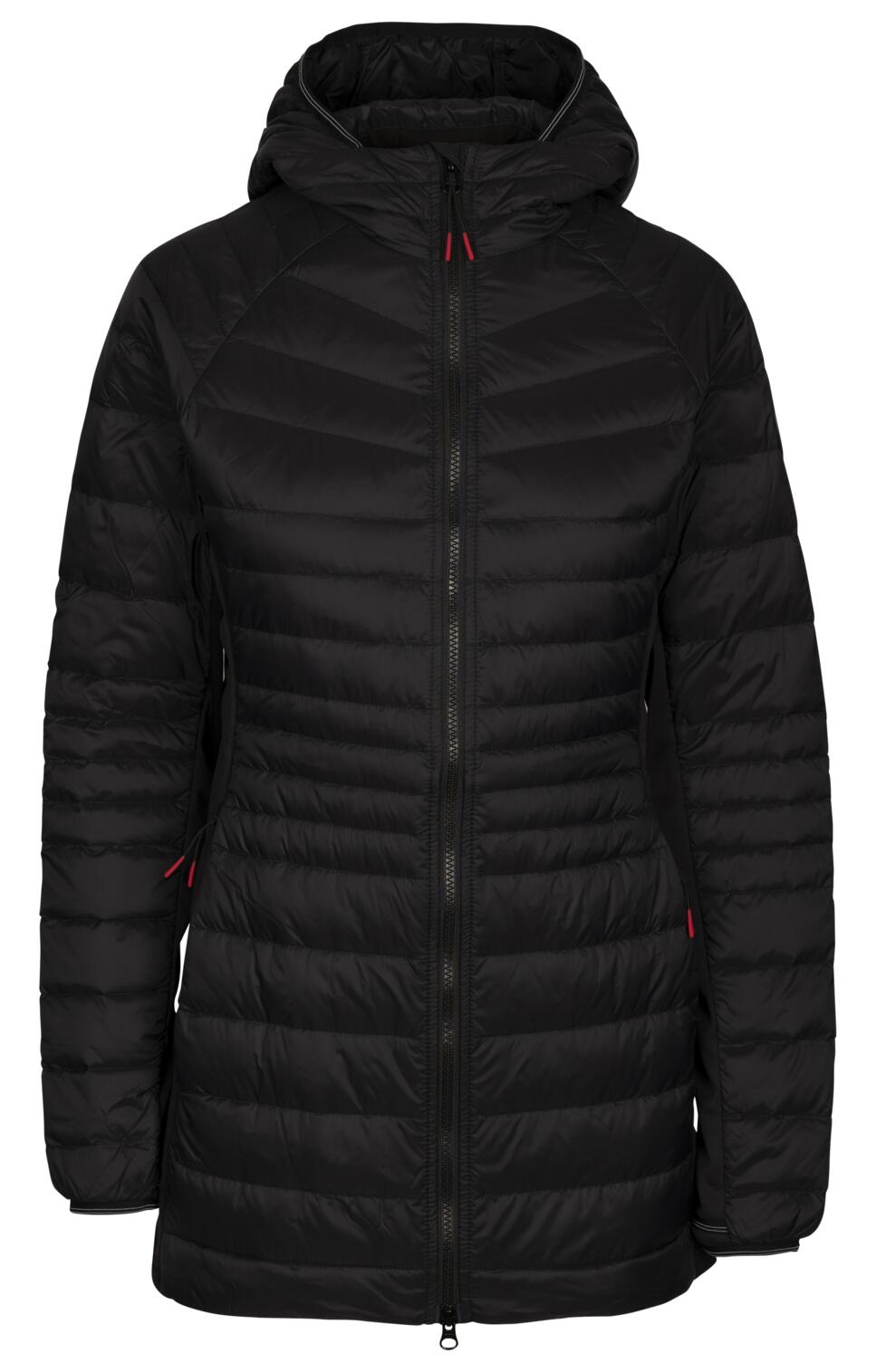 Trespass Hub - Dames Down Jkt Zwart 1/2