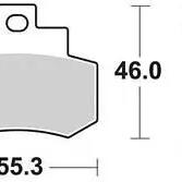 TRW MCB 733 Brake Pads for Bicycle — Standard Compound