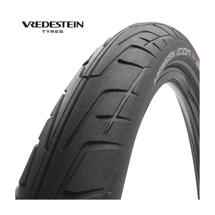 Vredestein Icon 28x2,20 (55-622) czarny z odblaskiem