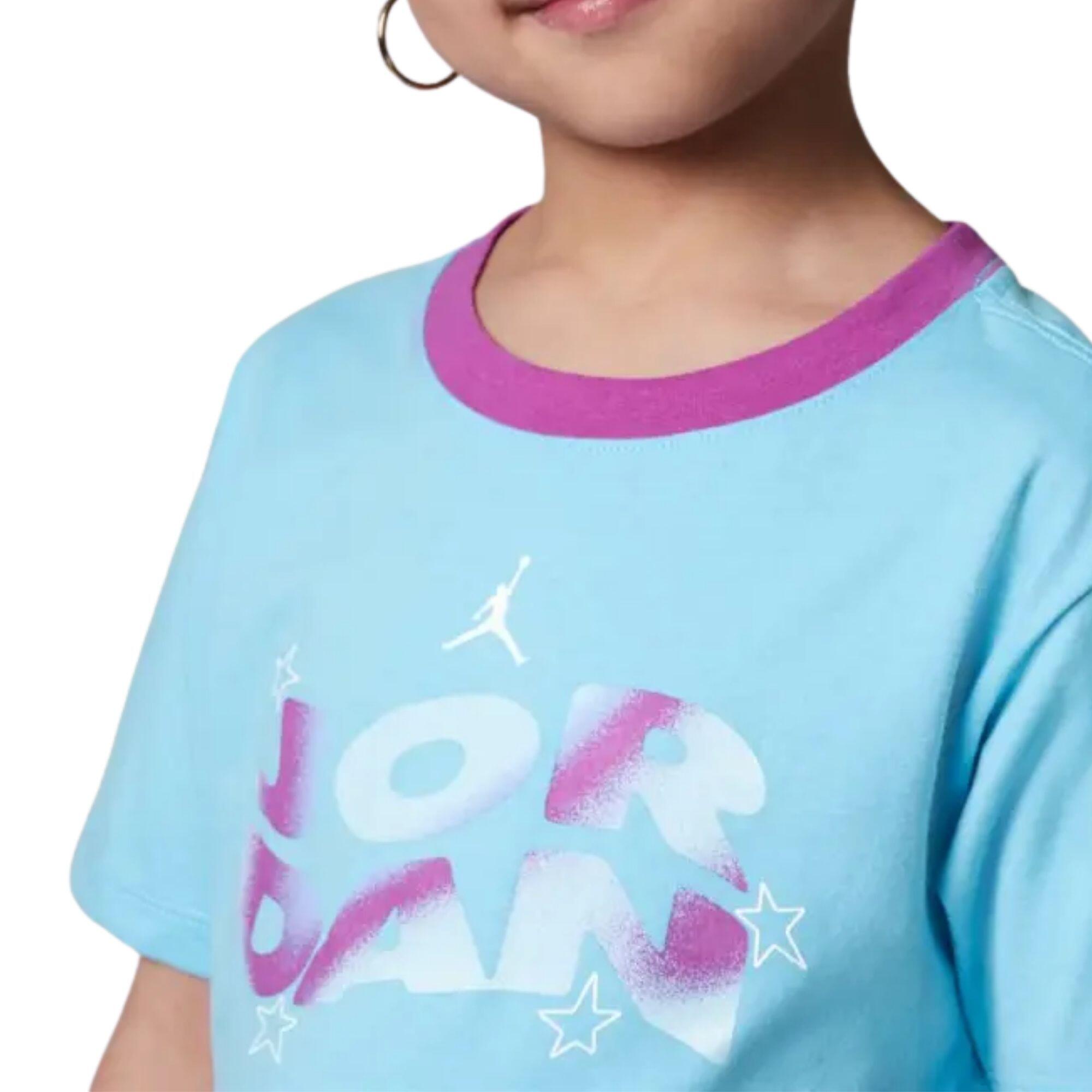 T-shirt en shorts set Lemonade Stand Blauw - 35D171-BJB 4/4