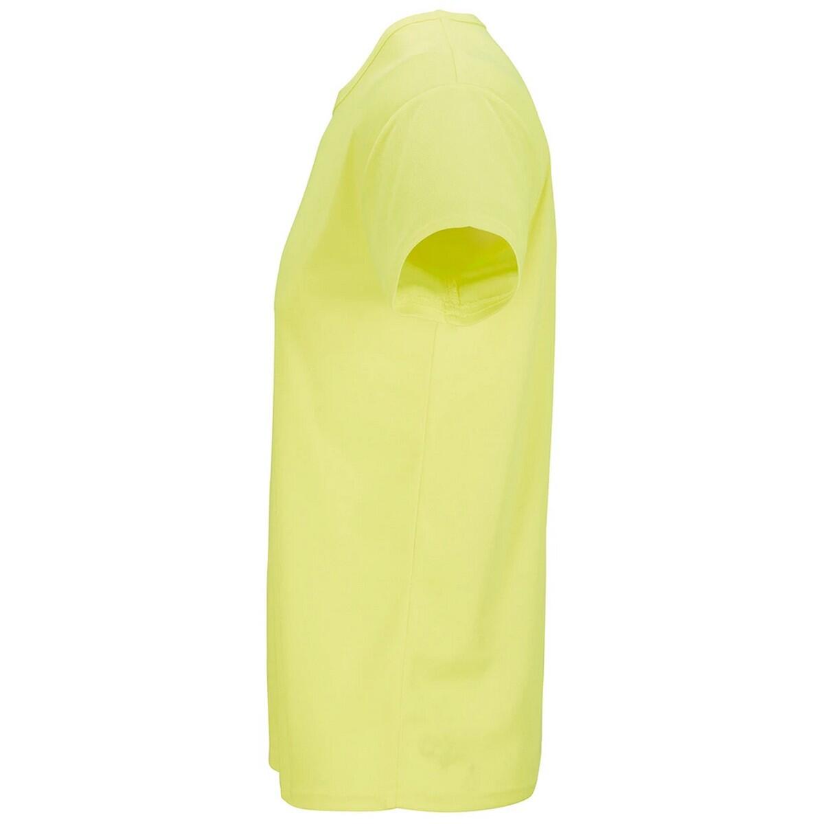 Tshirt SPRINT Adulte (Jaune Néon) 3/4