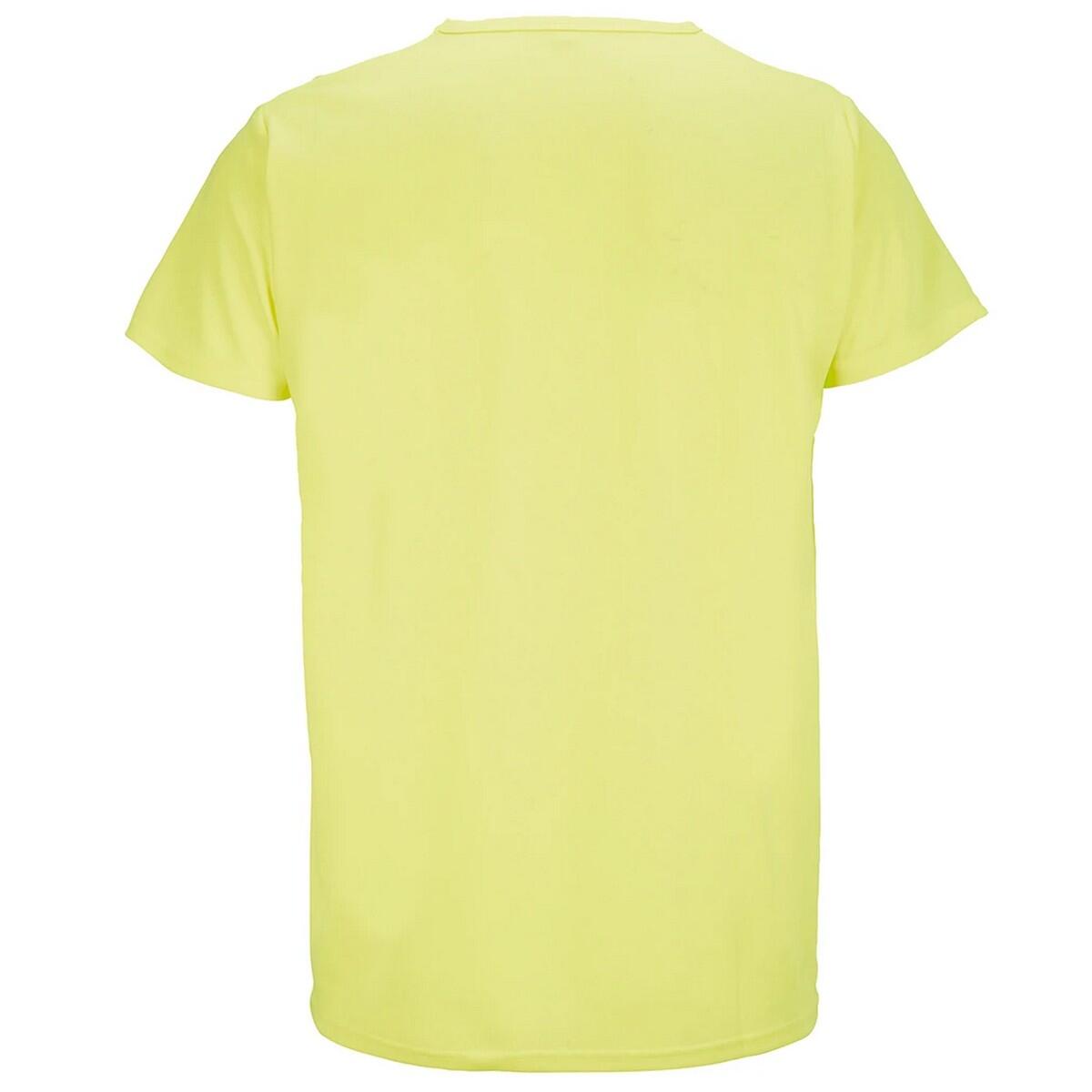 Tshirt SPRINT Adulte (Jaune Néon) 2/4