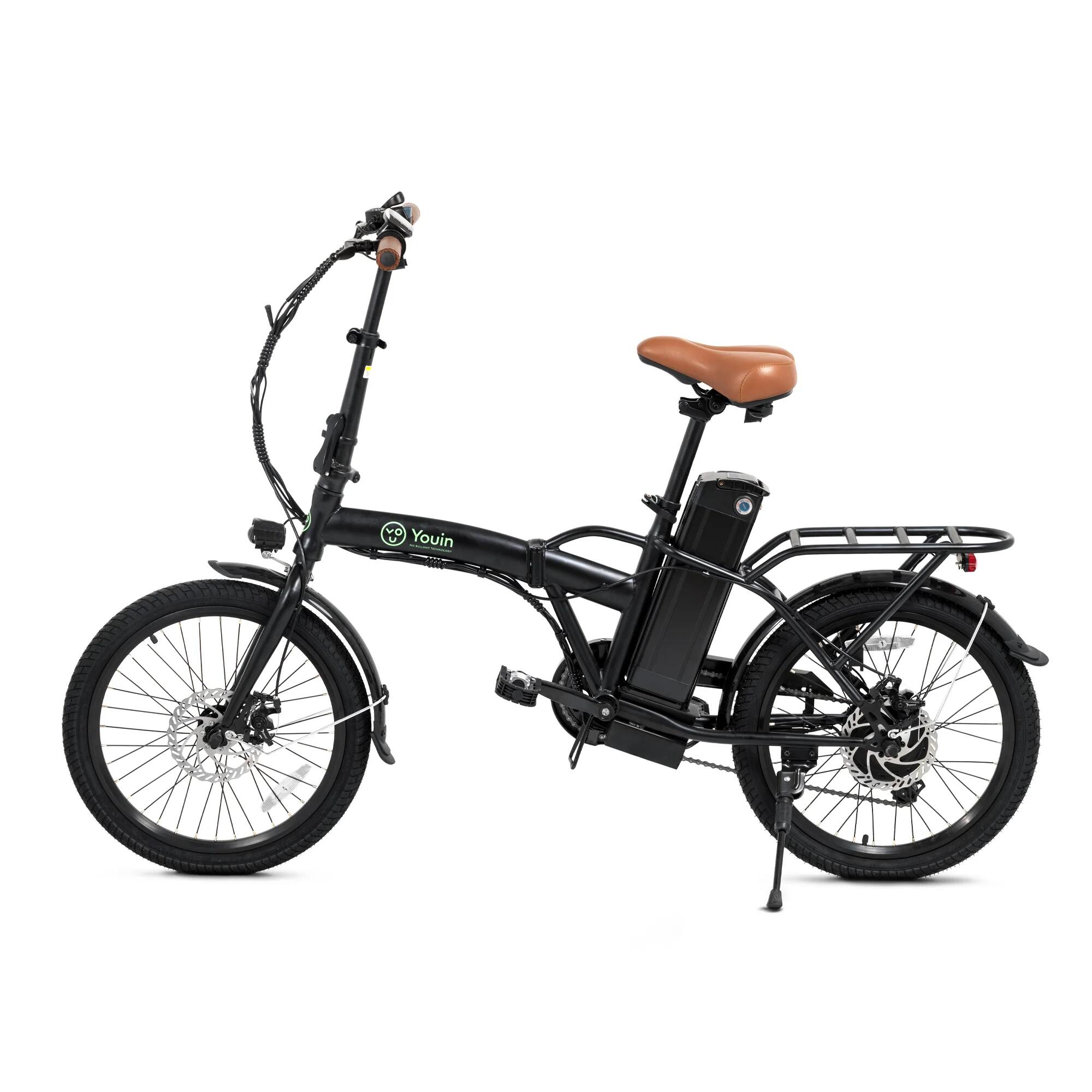 Bicicleta eléctrica Youin Amsterdam plegable urbana 250W 45km Segunda vida 2/6