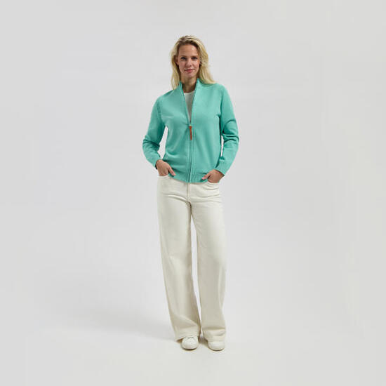 MGO Emily Damen - Outdoor Strickjacke - Mintgrün
