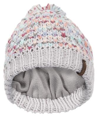 2058 Irmina - Cappello cuffia donna Grigio pallido
