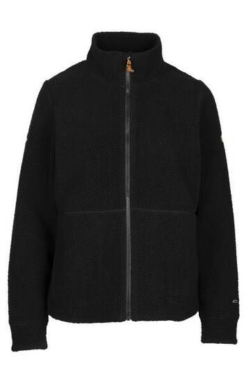 Veste polaire Sherpa Trespass Chatty pour femme, noire
