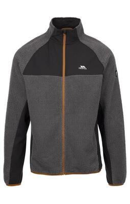 Trespass cranwell- male fleece jacket at 200 storm grey
