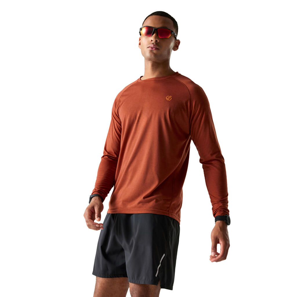 Mens Agile LongSleeved TShirt (Arabian Spice)