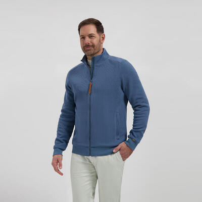 MGO Kevin Uomo - Gilet outdoor - Fodera in pile - Blu