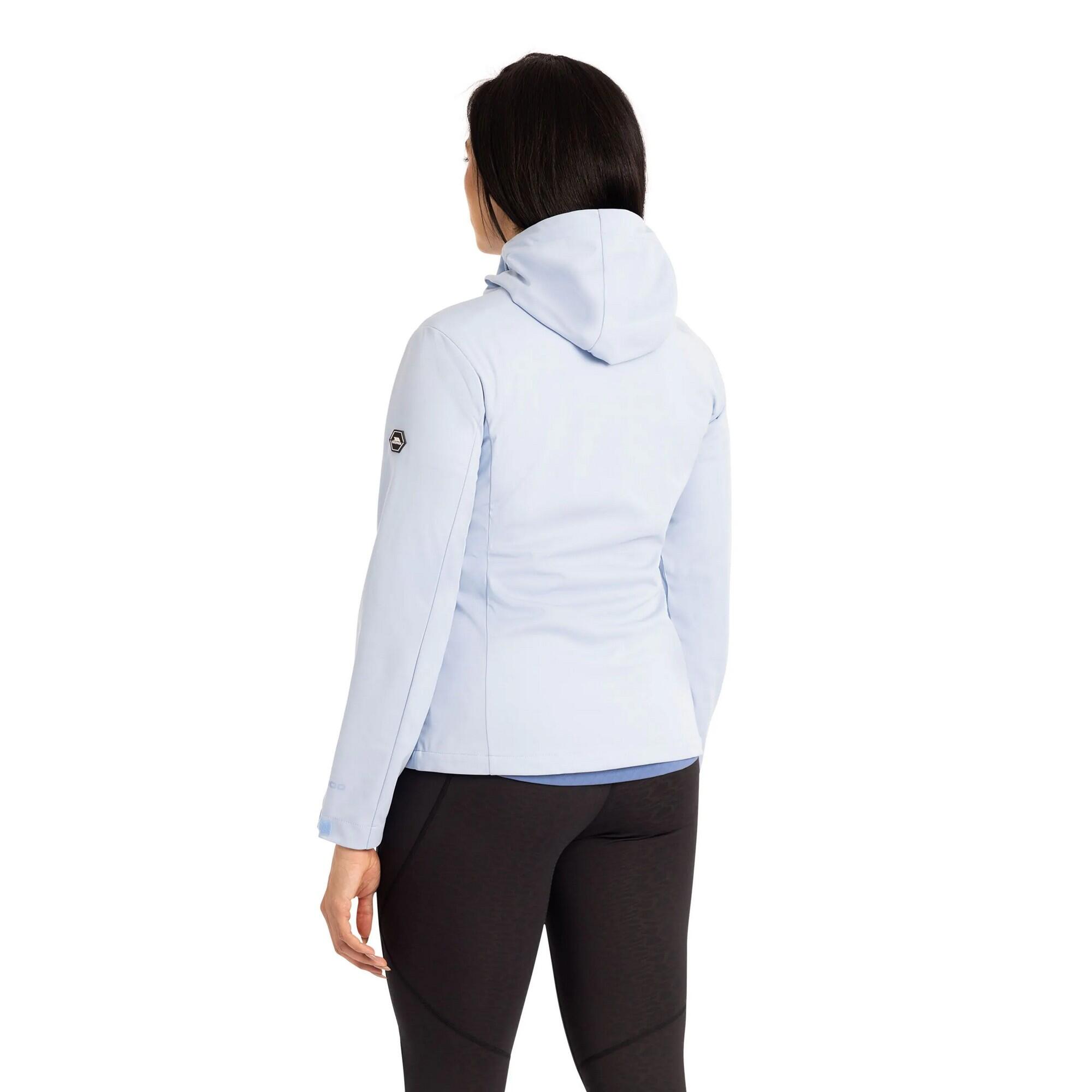 Womens/Ladies Eunice Soft Shell Jacket (Blue Haze) 3/5