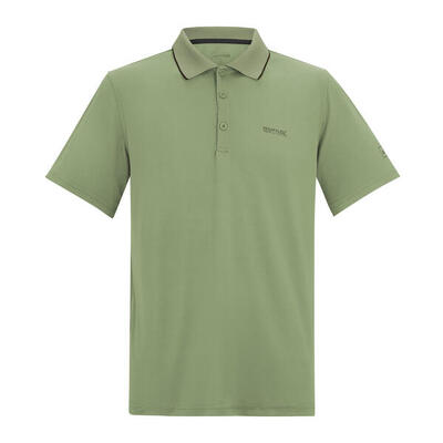 Heren maverick v actief poloshirt (wit)