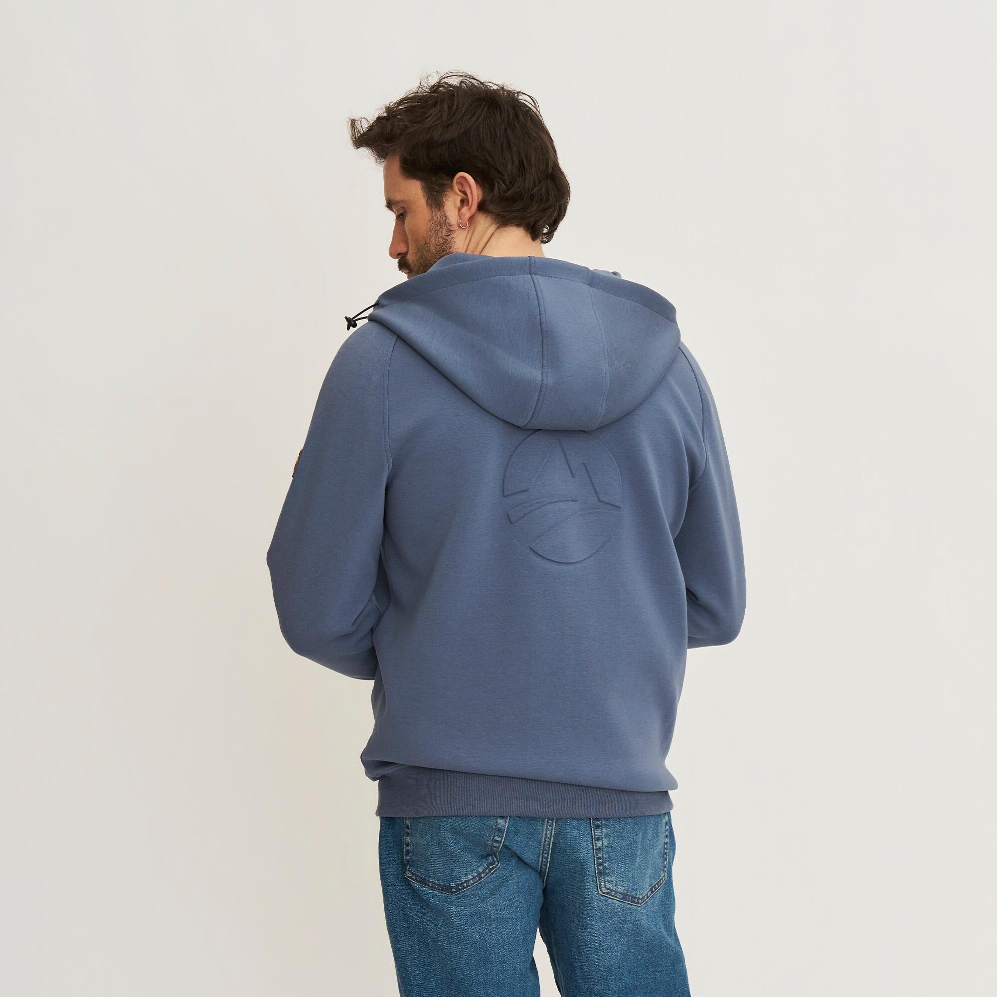 Stig Heren - Outdoorvest - Sweater - Blauw 2/7