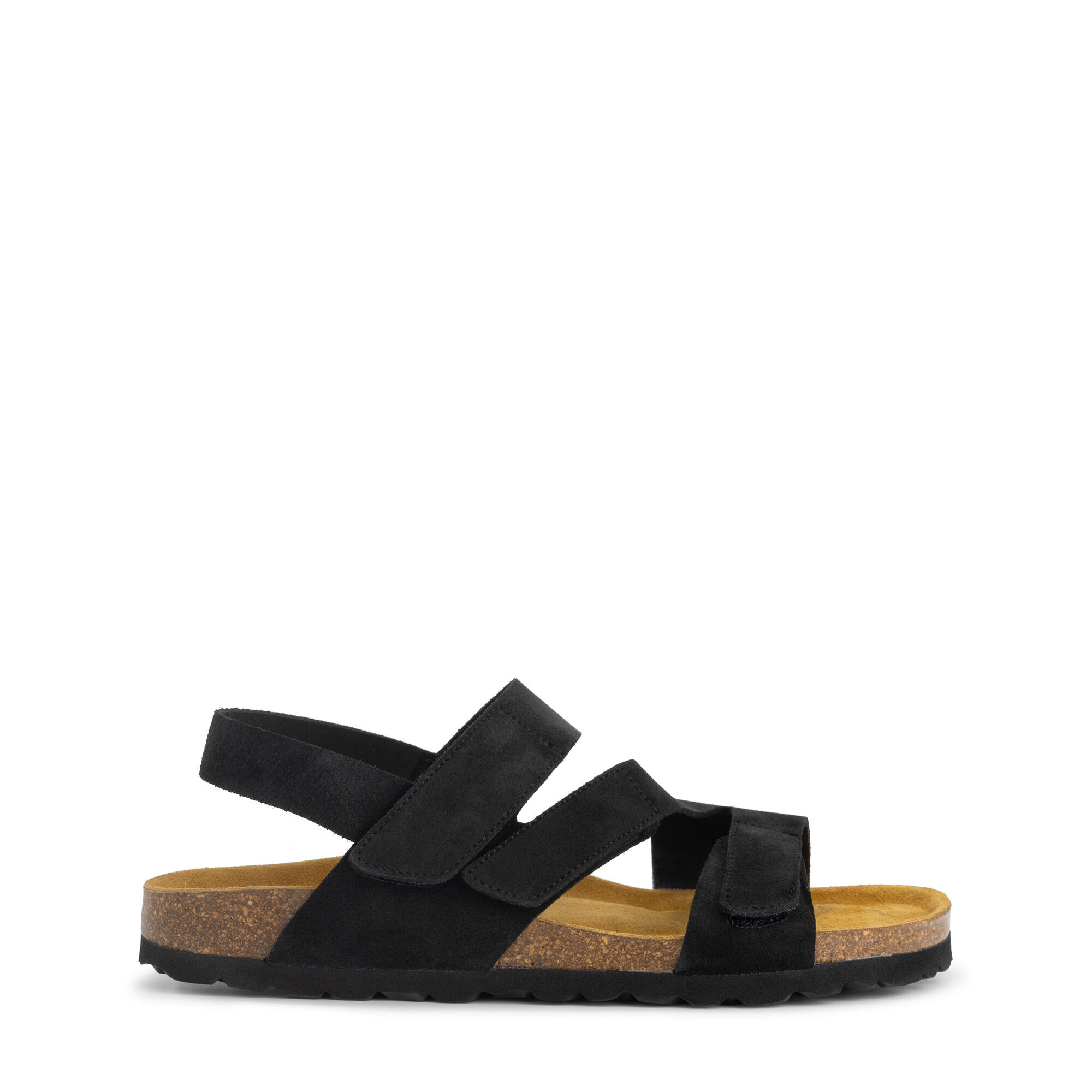 Harvik Donna - Sandali - Camoscio - Nero 3/5