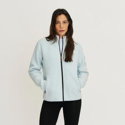 Liva dames - outdoorvest - lichtblauw