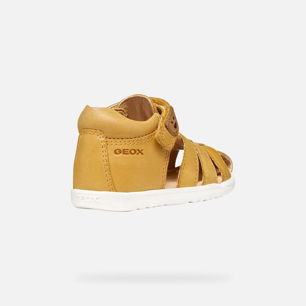 Sandales Bébé Garçon B SANDAL MACCHIA BOY Ocre 6/7
