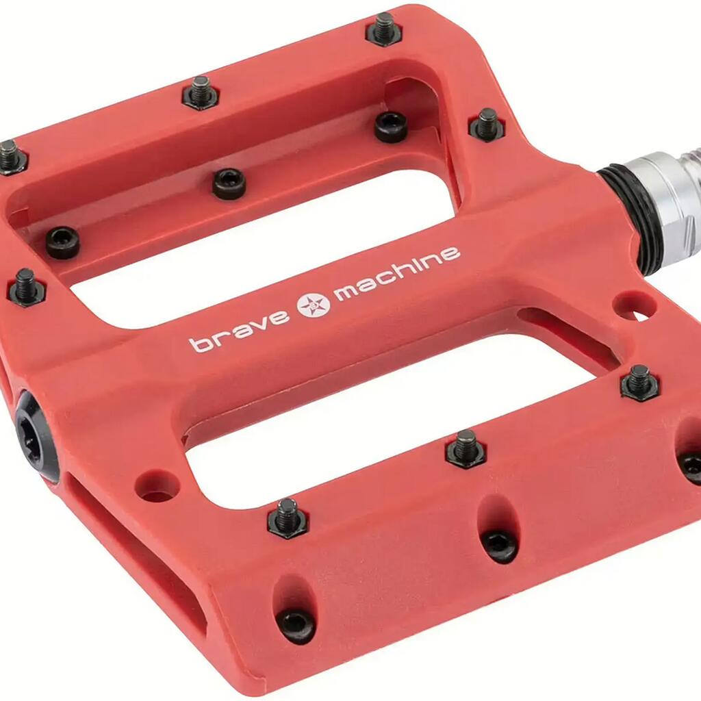 BRAVE Dirt 2 platform pedal red