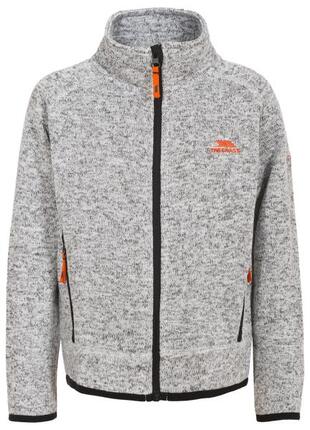 Trespass Mario Veste Polaire Homme Gris Chiné Zippée