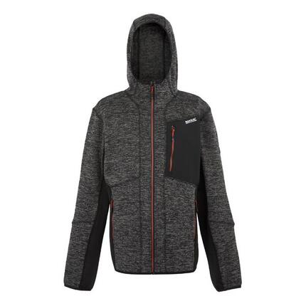 Veste Polaire ALVEN Homme (Bleu Marine Chiné / Bleu Marine)