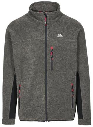 Trespass Jynx Herren-Fleece mit Rippstruktur Oliv/Dunkelgrau