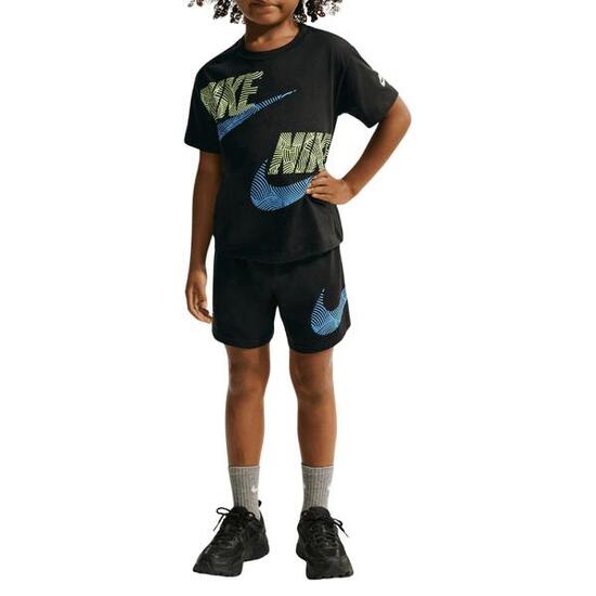 T-shirt en shorts set In The Zone Zwart - 86N737-023
