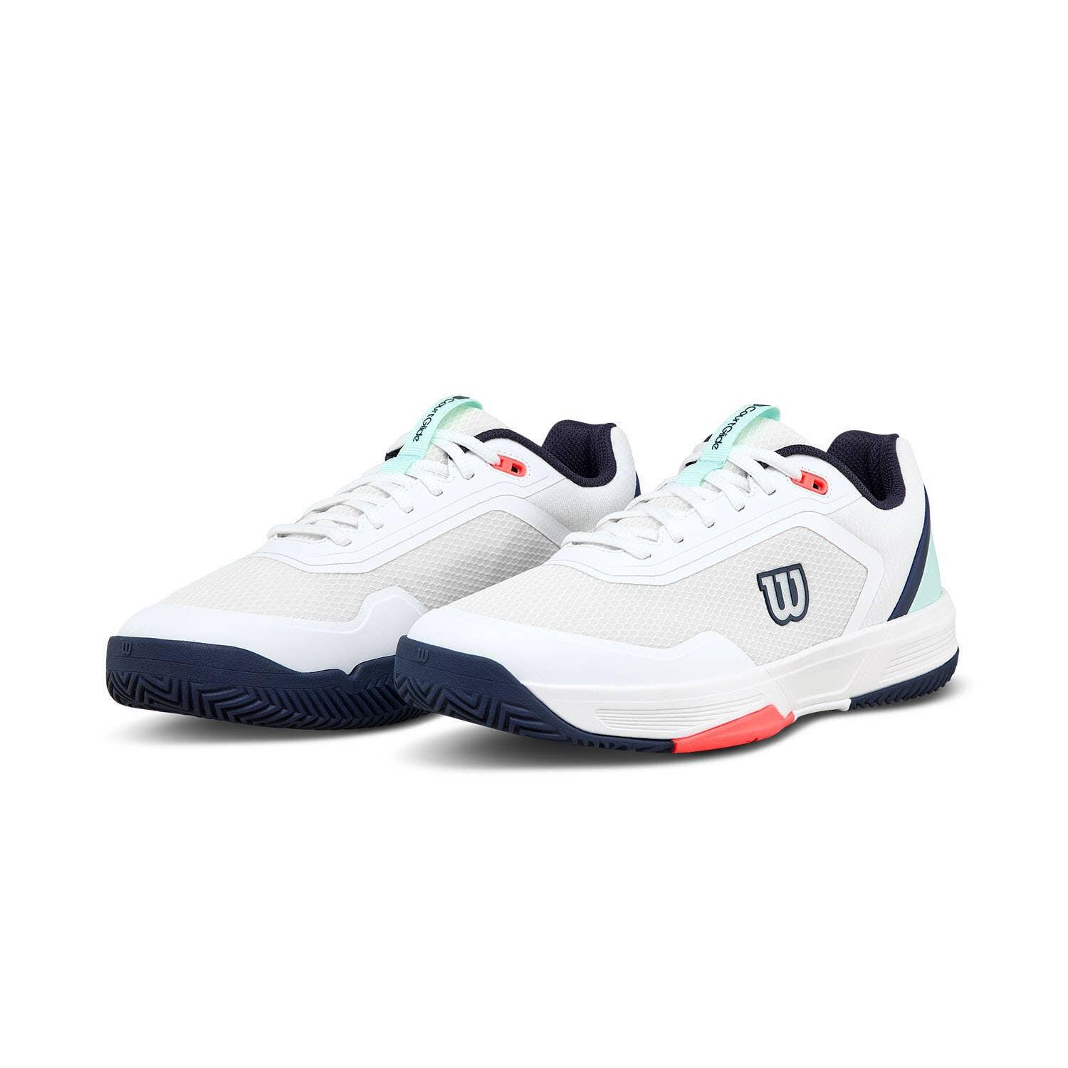 Wilson Courtglide Blanc/bleu Wrs339780 2/6