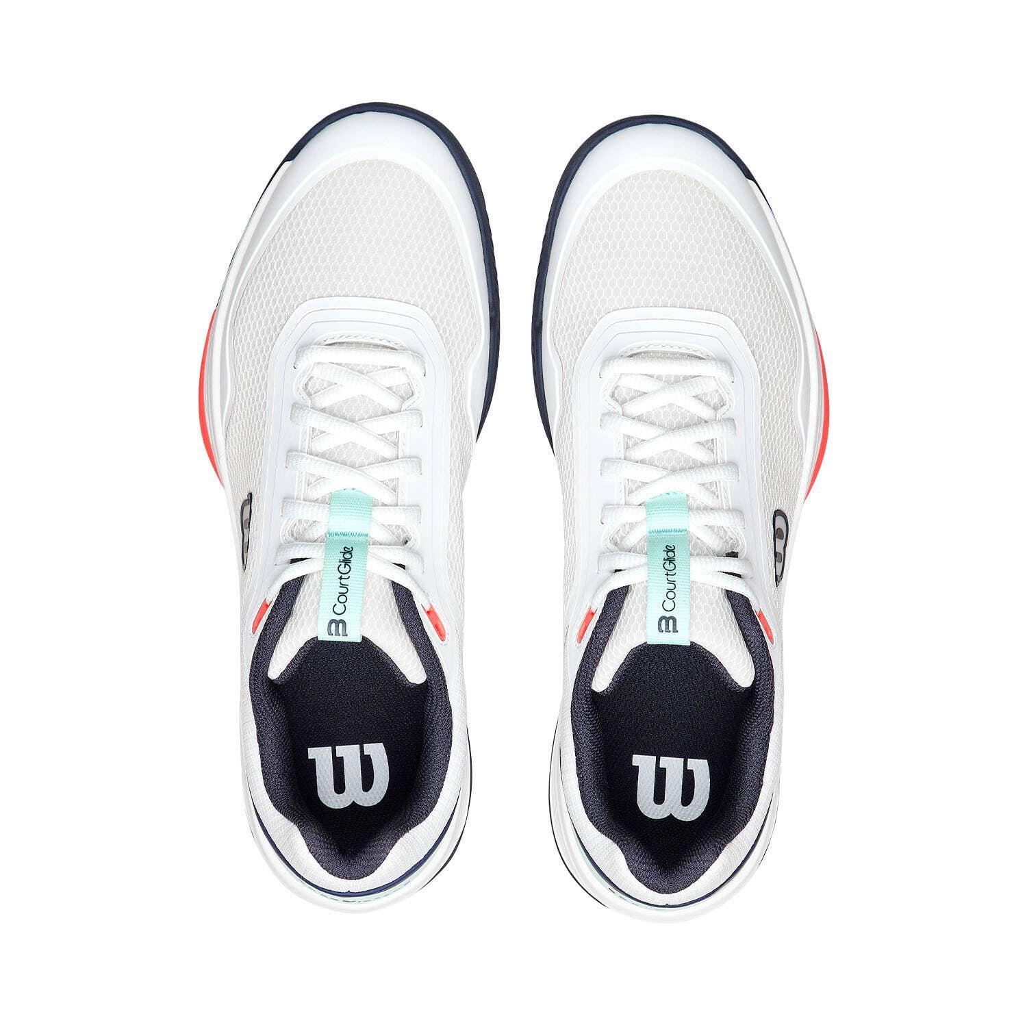 Wilson Courtglide Blanc/bleu Wrs339780 5/6
