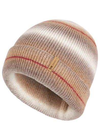 Trespass Chevron Bonnet Réversible Unisexe Beige