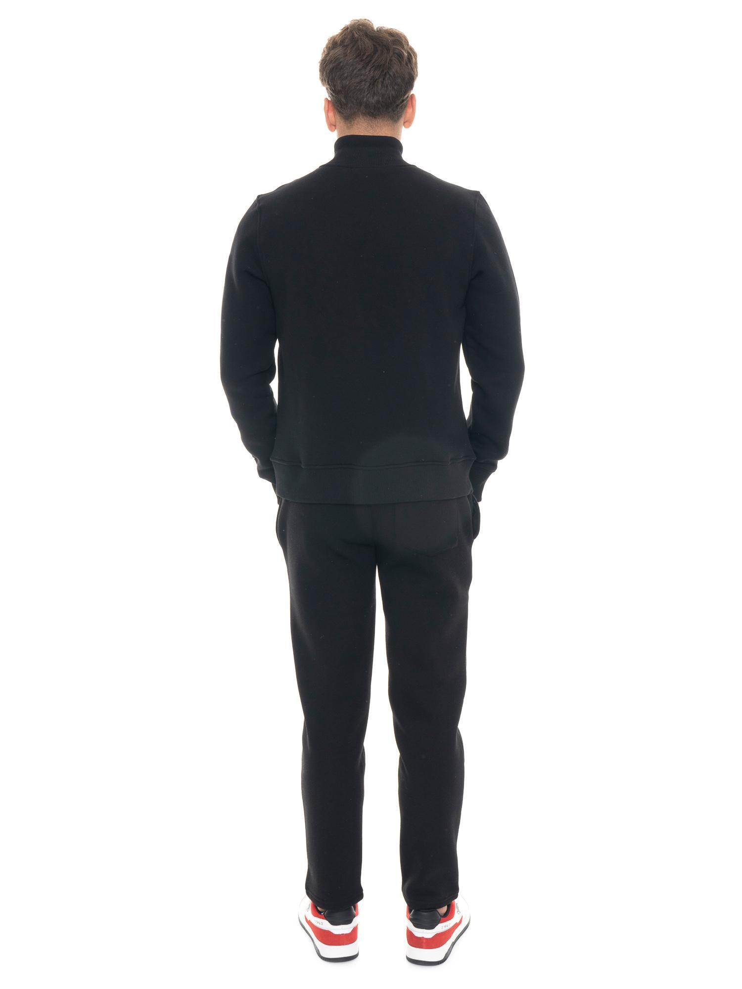 Agasalho de inverno masculino com gola alta e zíper, Leone 1947 Soft Basic 4/5