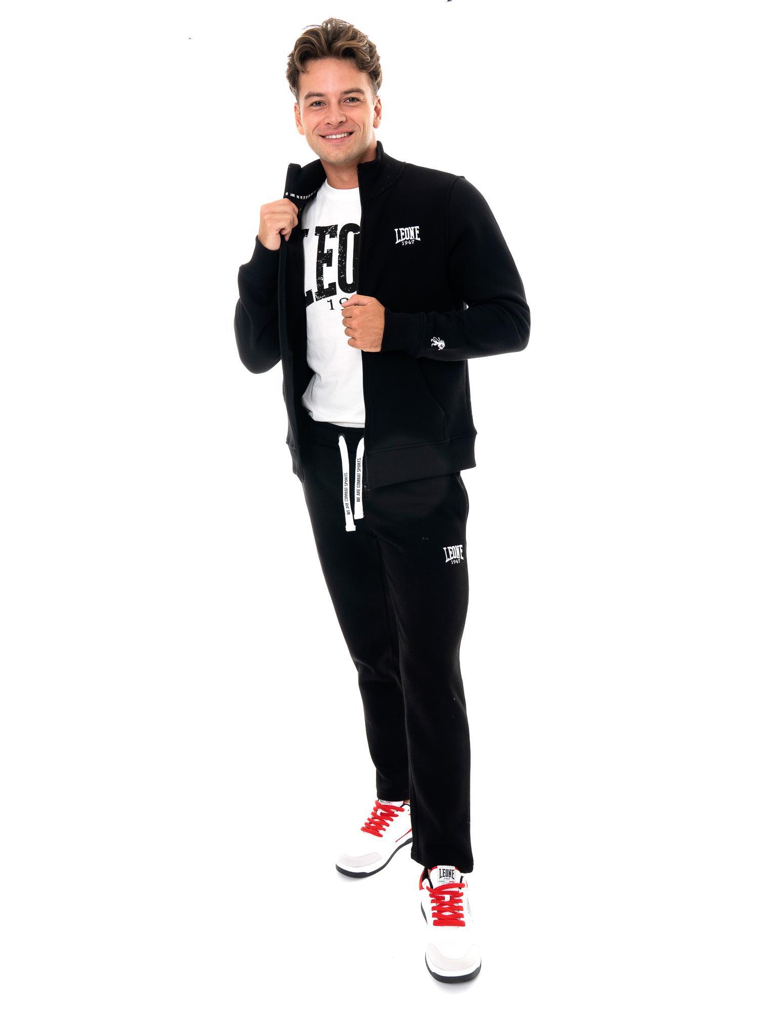 Agasalho de inverno masculino com gola alta e zíper, Leone 1947 Soft Basic 5/5
