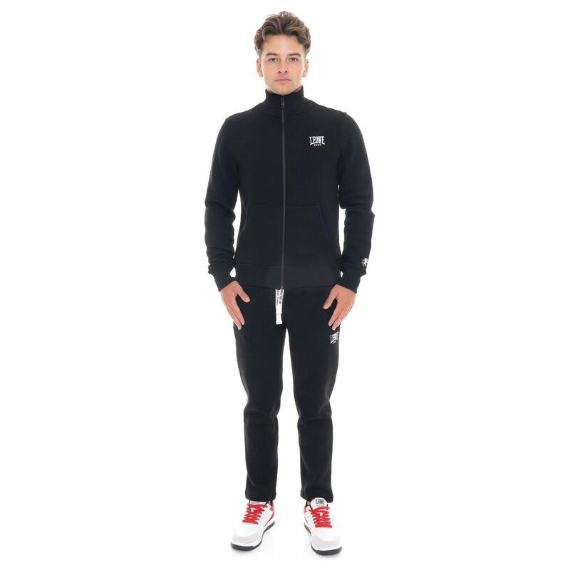 Trening bărbați Leone 1947 Apparel Soft Basic fermoar guler înalt logo