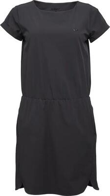 Abito donna Loap Ubzara blu scuro elasticizzato con tasche