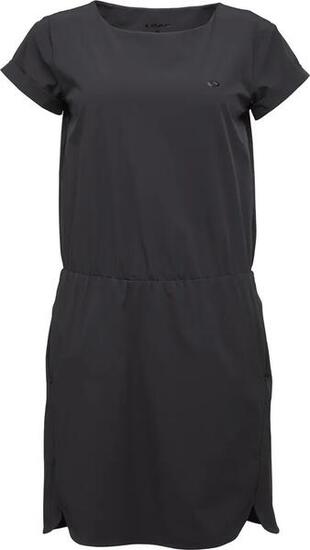 Abito donna Loap Ubzara blu scuro elasticizzato con tasche