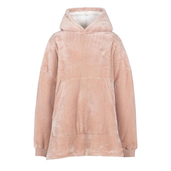Trespass Cosiness – obszerna bluza z kapturem At300 Misty Rose