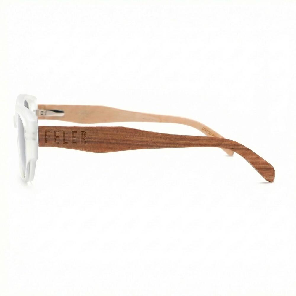 Gafas de Sol Feler 1616-4 Polarizadas de Madera Unisex 55 mm 3/6