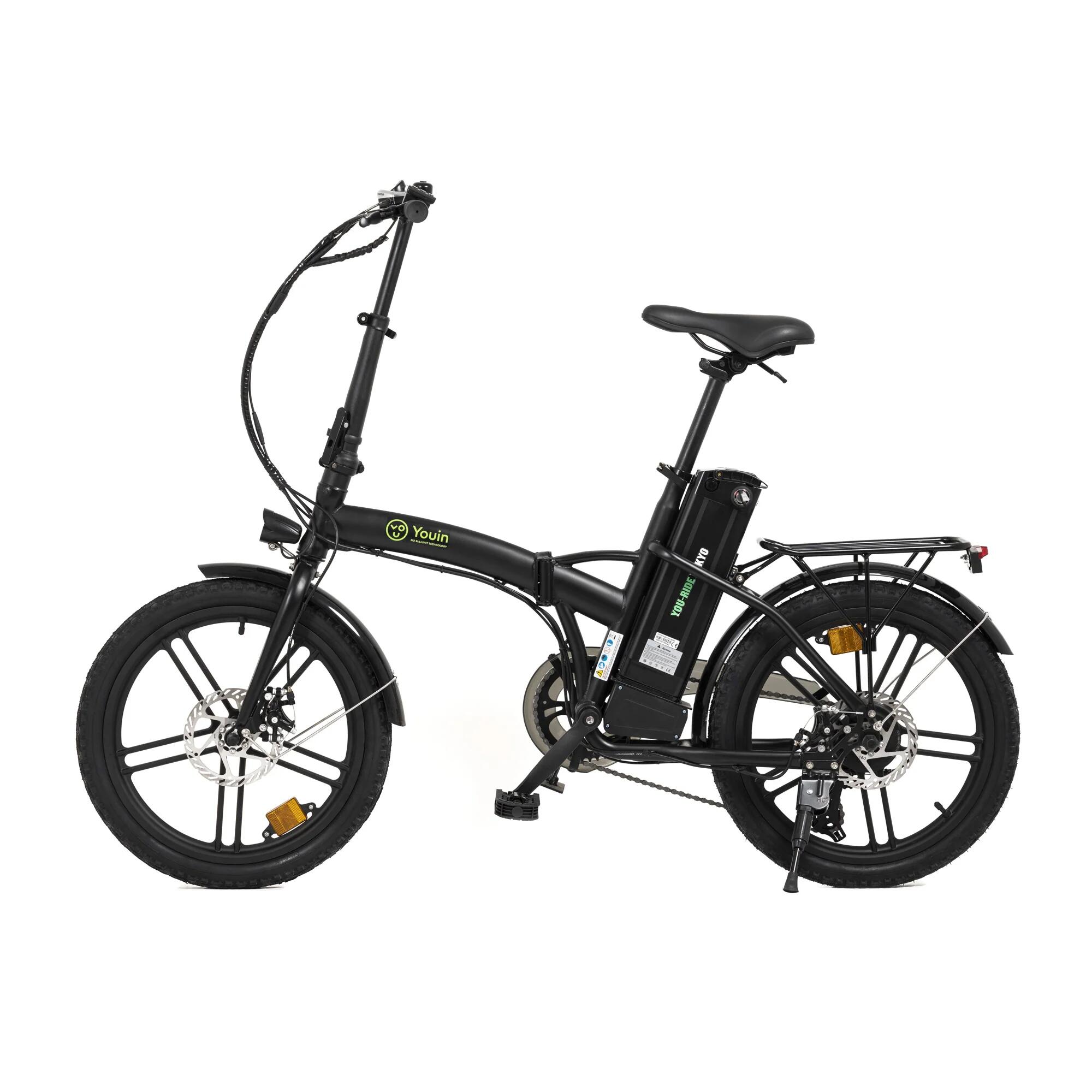 Bicicletta elettrica pieghevole urbana Youin Tokyo 250W 40km 20" 7v Second Life 2/5