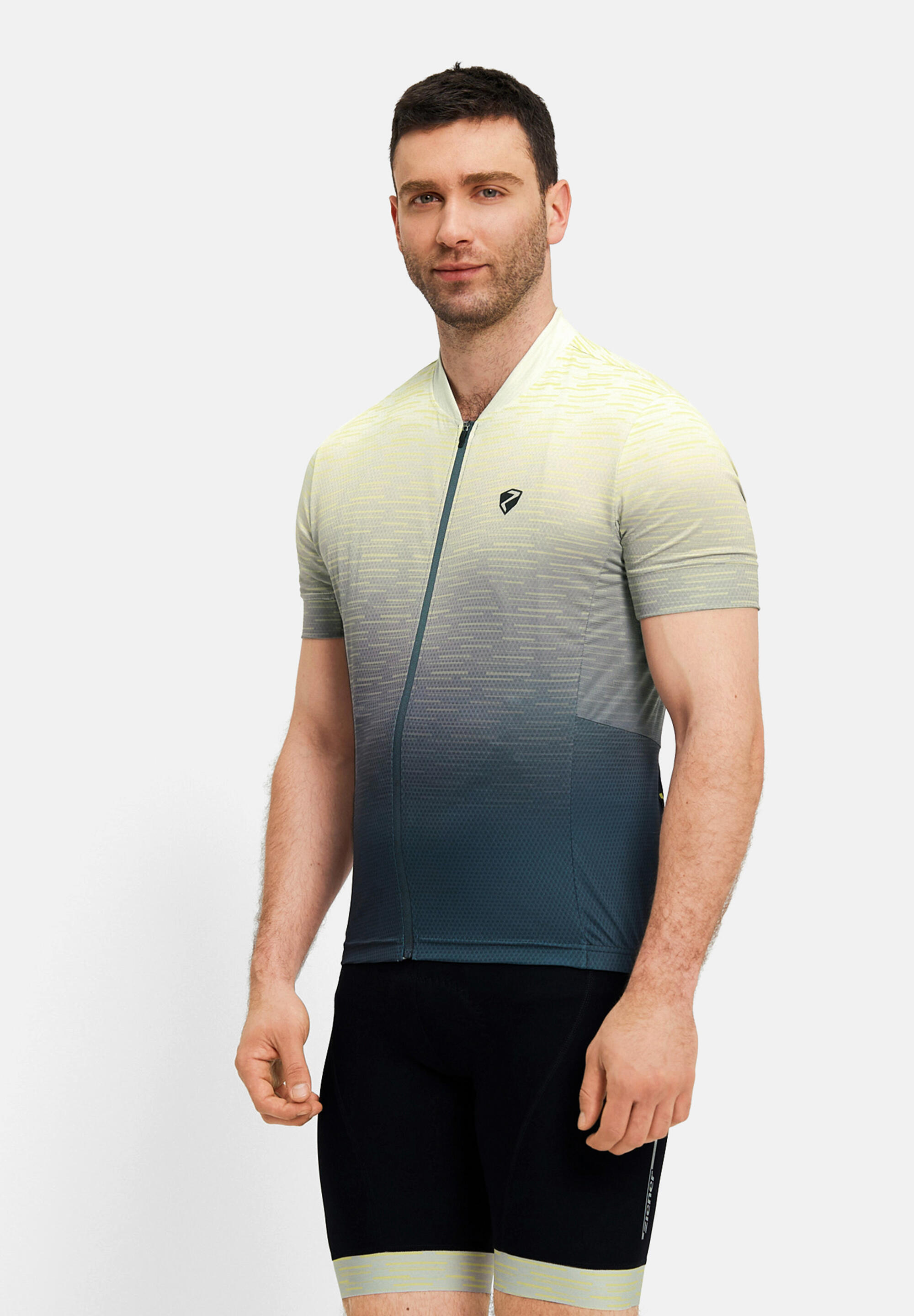 Kurzärmeliges Radtrikot NELETE-Z grau 5/5