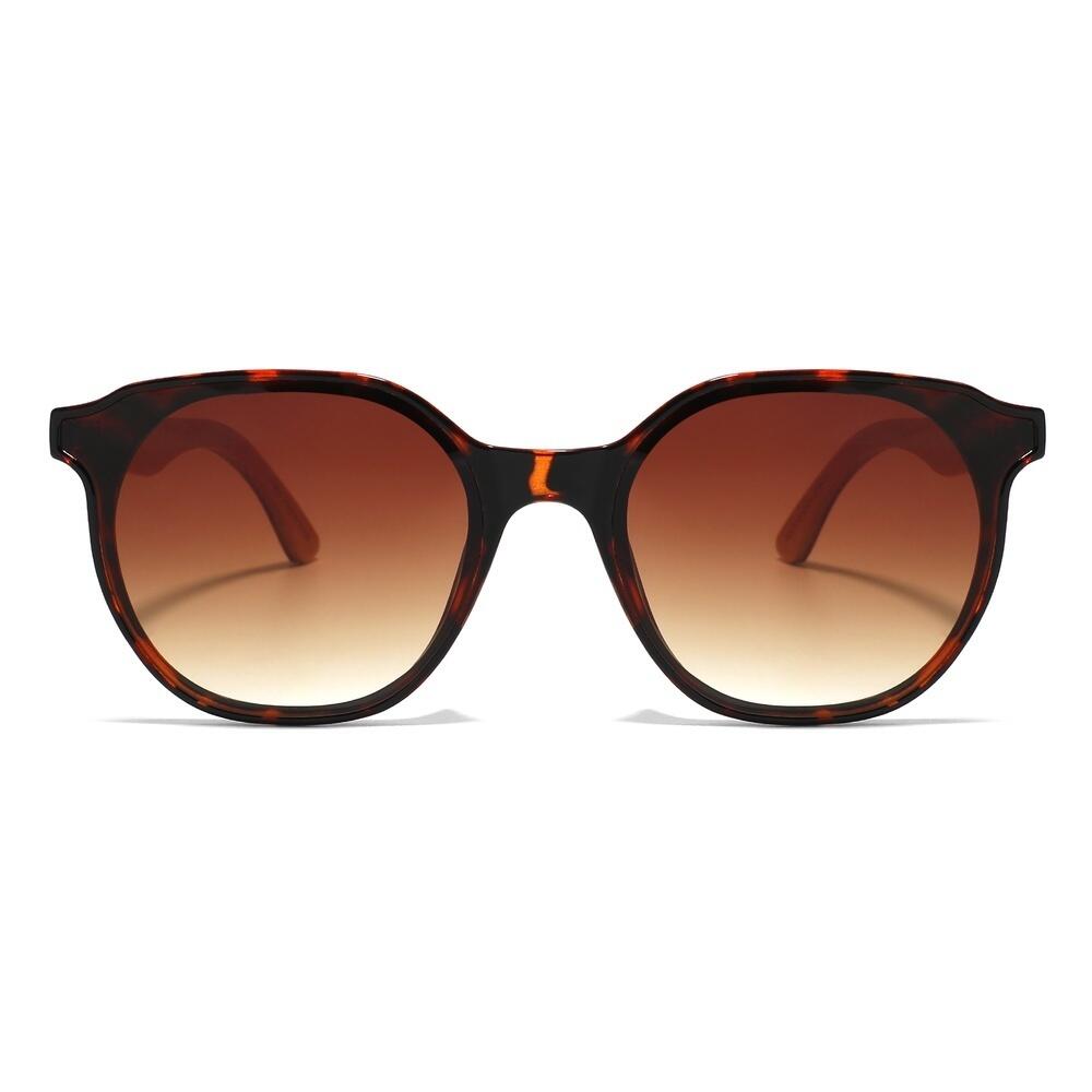 Lunettes de soleil en bois Feler 2596-2 unisexe, taille 57 mm 2/6