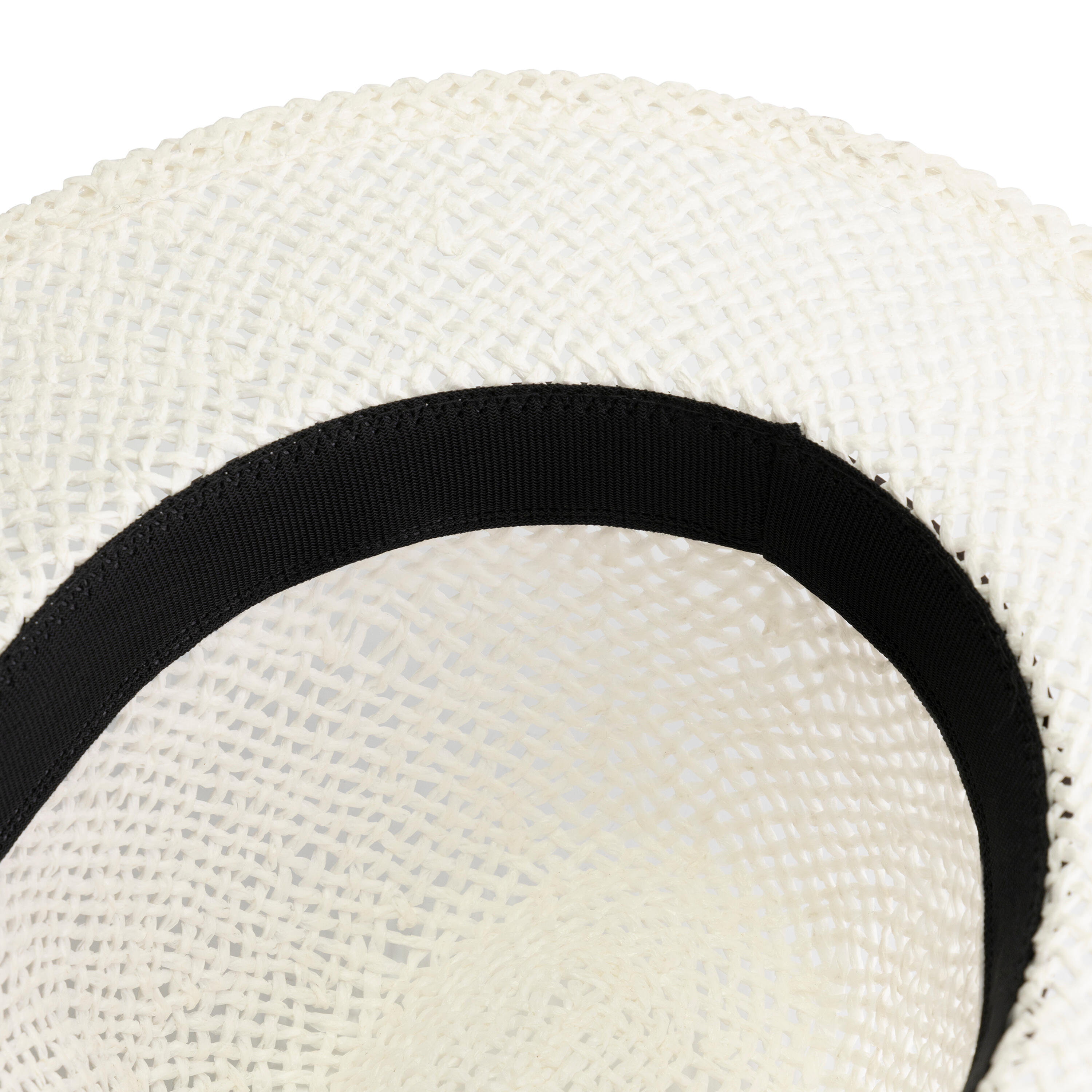 York Unisex - Sombrero de paja - Blanco 3/4