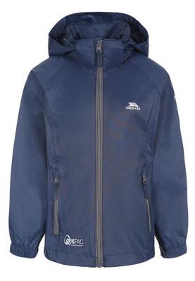 Trespass qikpac x - unisex kinderpackaway jkt marine/carbon