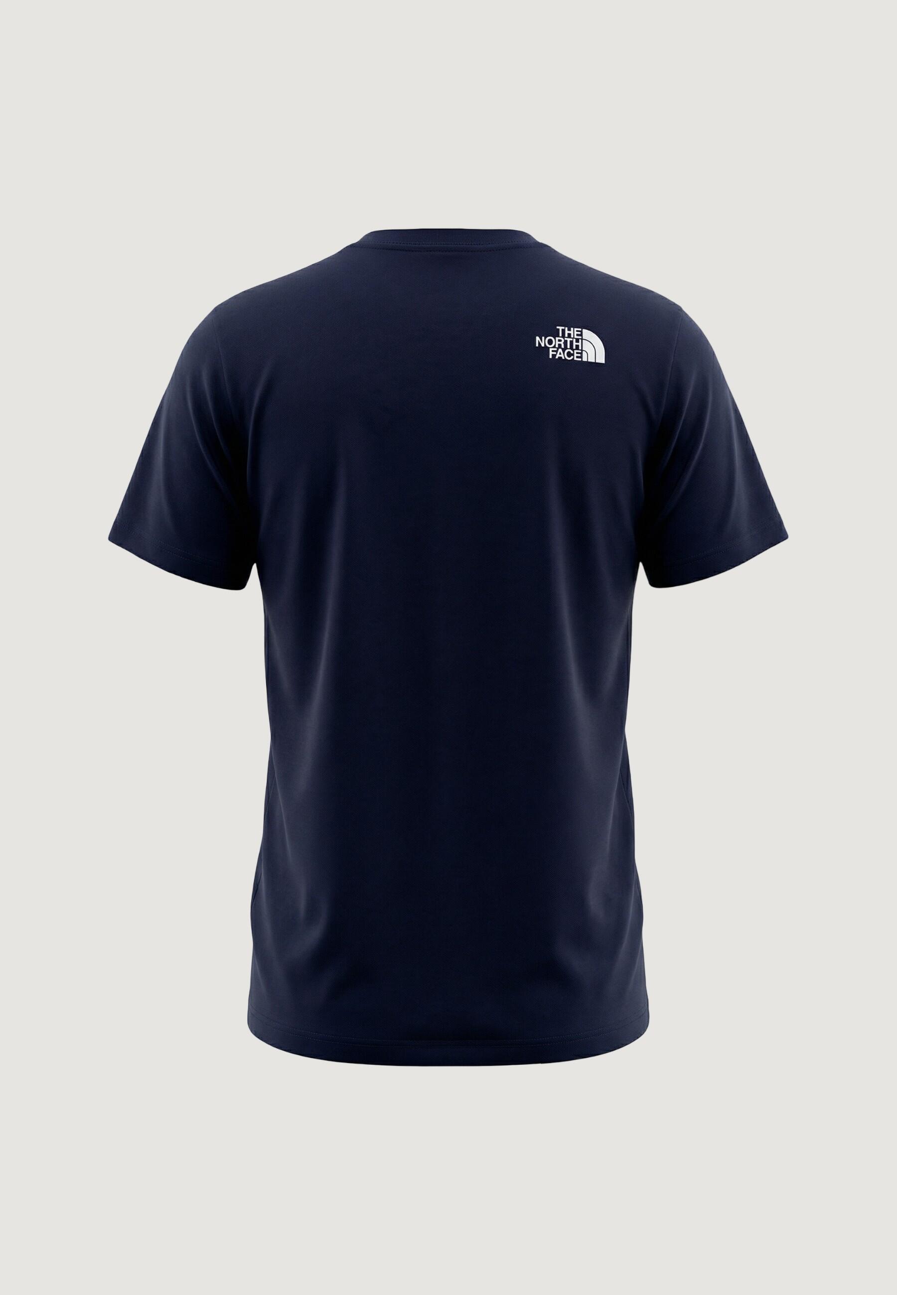 Crop top T-shirt M EVOLUTION HALF DOME REGULAR SHORT SLEE HEREN Donkerblauw 4/5