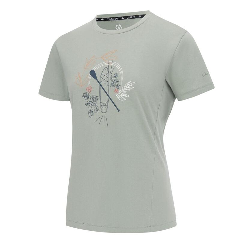 Tricou Drumeții În Natură Dare 2B Tranquility III Boat Femei