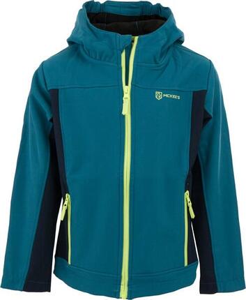 Mckees Manfredi Kinder-Softshelljacke Blau