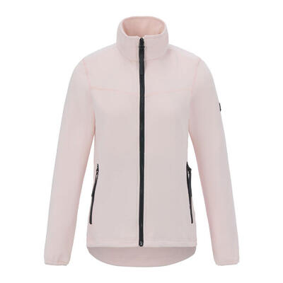 Dames florena full zip fleecejack (donkere storm)