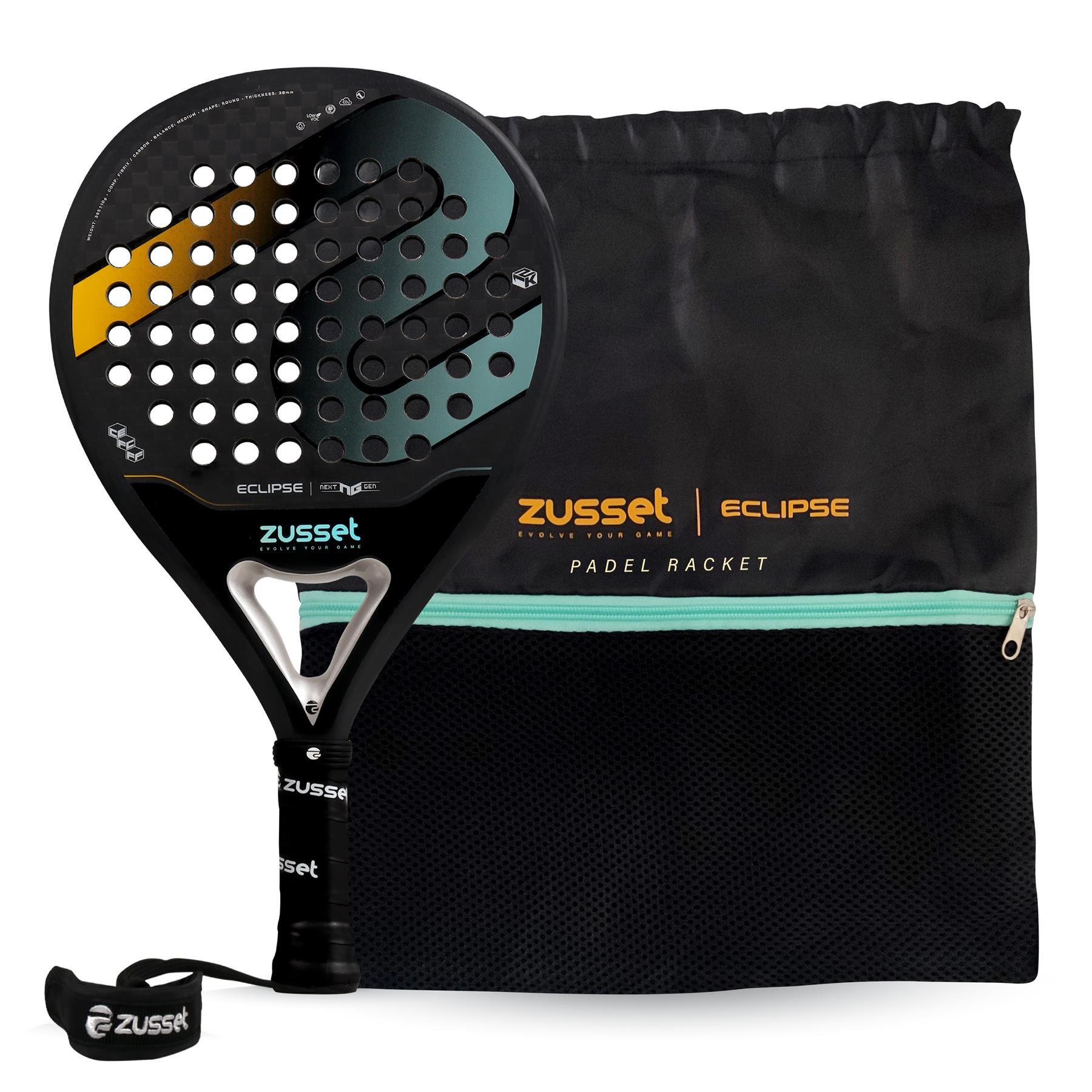Racchetta da padel Racchetta Da Padel Eclipse 12k Carbon, Forma Rotonda - Controllo & Comfort