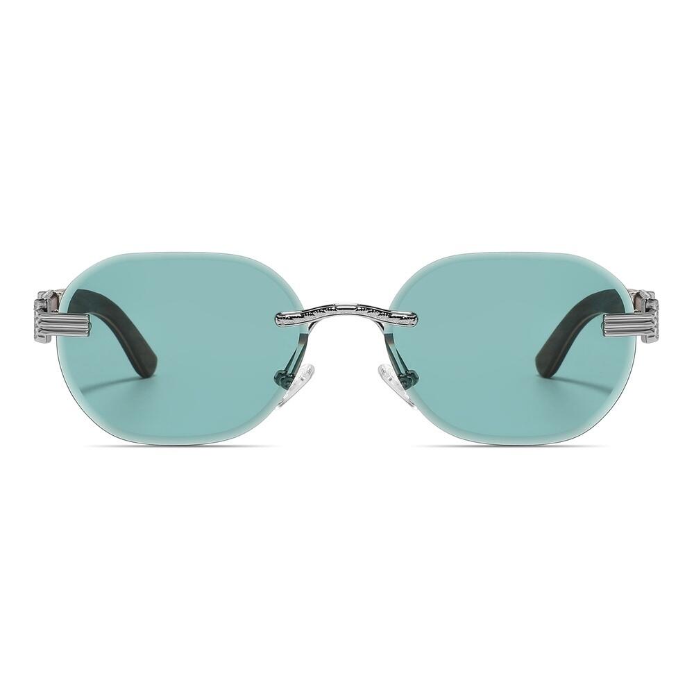 Sonnenbrille Feler 1813-3 Polarisiert aus Holz Unisex 56 mm 2/6