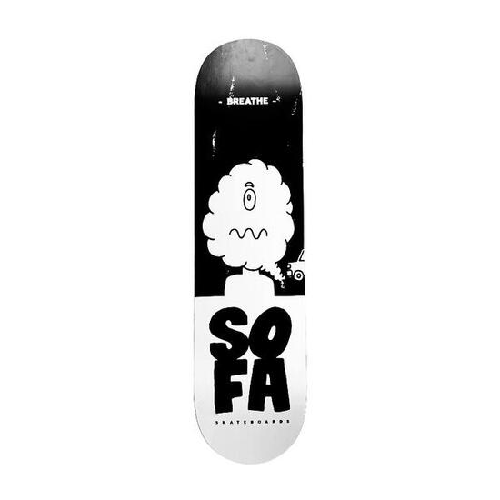 Planche de Skate – 8.125" – Ecololo-1 – Deck Noir – Sofa Skateboards