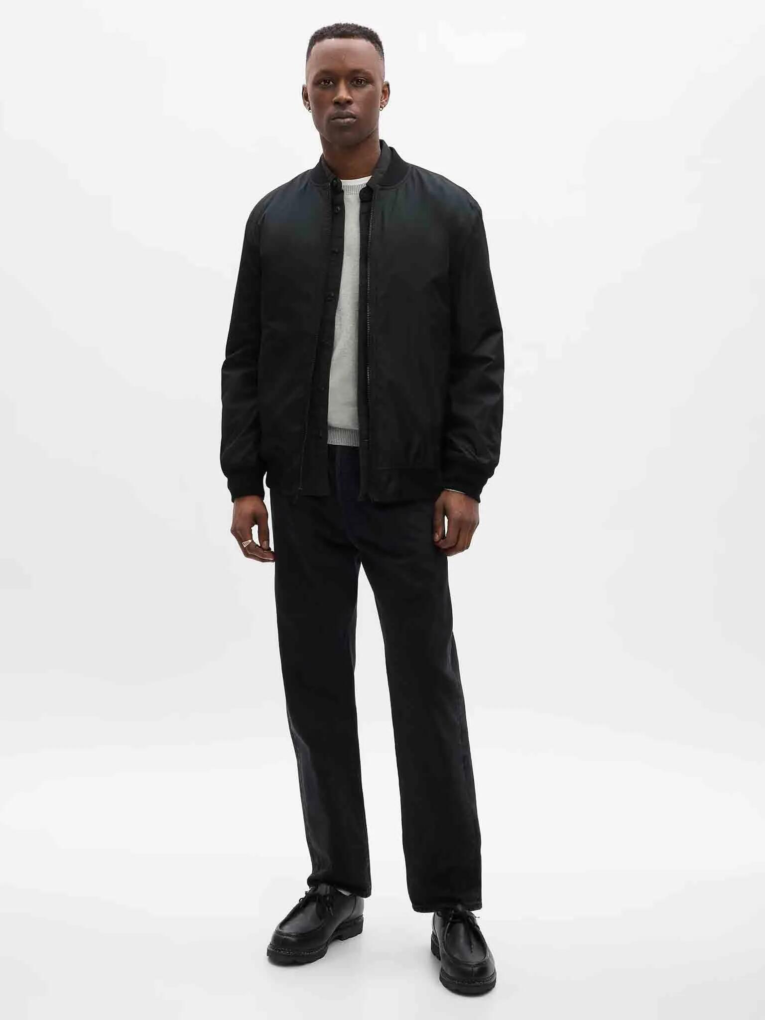 Veste bomber homme Gap noire 1/6